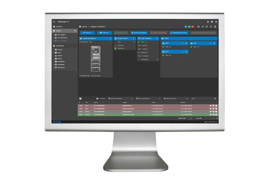 VisionGuard: il nuovo software di Eaton per il monitoraggio dei sistemi di illuminazione di emergenza con architettura web-based client-server e interfaccia all’avanguardia
